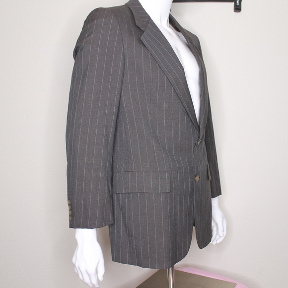 Christian Dior Mens Stripe Blazer X-Large - Picture 7 of 8